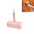 2 PCS Household Square Color Contrast Roller Pet Clothes Sticking Device(Pink)