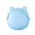 4 PCS Smart Light Control LED Bedroom Mini Night Light Energy-Saving Bedside Lamp, US Plug(Blue)