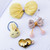 Bowknot Hairpin Sequins Love Hairpin Combo Set Children Hair Accessories Set(Yellow) Bowknot Hairpin Sequins Love Hairpin Combo Set Children Hair Accessories Set(Yellow)