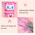 Cartoon Cat Pattern Girls Cute Cotton Gloves Children Ski Windproof and Warm Gloves Non-Slip and Waterproof Riding Gloves, Size: XS(Yellow)