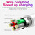 SDC-30W 2 in 1 USB to USB-C / Type-C Data Cable + 30W QC 3.0 USB + 2.4A Dual USB 2.0 Ports Mobile Phone Tablet PC Universal Quick Charger Travel Charger Set, US Plug