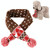 Christmas Pet Scarf Autumn And Winter Warm Elk Christmas Dog Scarf, Size:S(Brown)