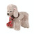 Christmas Pet Scarf Autumn And Winter Warm Elk Christmas Dog Scarf, Size:S(Brown)