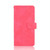 For OnePlus 8T Solid Color Skin Feel Magnetic Buckle Horizontal Flip Calf Texture PU Leather Case with Holder & Card Slots & Wallet(Rose Red)