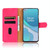 For OnePlus 8T Solid Color Skin Feel Magnetic Buckle Horizontal Flip Calf Texture PU Leather Case with Holder & Card Slots & Wallet(Rose Red)