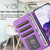 For Samsung Galaxy S20 Retro 2 in 1 Detachable Magnetic Horizontal Flip TPU + PU Leather Case with Holder & Card Slots & Photo Frame & Wallet(Purple)