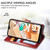For LG K41S Retro Solid Color Leather Buckle Phone Case with Lanyard & Photo Frame & Card Slot & Wallet & Stand Function(Green)
