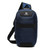 Ozuko 9270 Men Outdoor Anti-Theft Chest Bag Multifunctional Waterproof Messenger Bag with External USB Charging Port(Dark Blue) Ozuko 9270 Men Outdoor Anti-Theft Chest Bag Multifunctional Waterproof Messenger Bag with External USB Charging Port(Dark Blue)