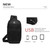 Ozuko 9270 Men Outdoor Anti-Theft Chest Bag Multifunctional Waterproof Messenger Bag with External USB Charging Port(Dark Blue) Ozuko 9270 Men Outdoor Anti-Theft Chest Bag Multifunctional Waterproof Messenger Bag with External USB Charging Port(Dark Blue)