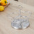 Stainless Steel Three Flavor Rotating Seasoning Pot Set Stainless Steel Three Flavor Rotating Seasoning Pot Set
