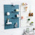 3 PCS Punch-Free Household Small Storage Racks For Kitchen & Bathroom Wall Finishing Racks(Yellow)
