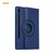 ENKAY for Samsung Galaxy Tab S8 / Galaxy Tab S7 11.0 T870 / T875 ENK-8012 360 Degree Rotation Litchi Texture Horizontal Flip PU Leather Smart Case with Holder & Sleep / Wake-up(Dark Blue)