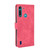 For Motorola Moto G8 Power Lite Solid Color Skin Feel Magnetic Buckle Horizontal Flip Calf Texture PU Leather Case with Holder & Card Slots & Wallet(Rose Red)