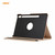 ENKAY for Samsung Galaxy Tab S8 / Galaxy Tab S7 11.0 T870 / T875 ENK-8012 360 Degree Rotation Litchi Texture Horizontal Flip PU Leather Smart Case with Holder & Sleep / Wake-up(Gold)