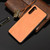 For OnePlus Nord Shockproof Sewing Cow Pattern Skin PC + PU + TPU Case(Orange)