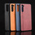 For OnePlus Nord Shockproof Sewing Cow Pattern Skin PC + PU + TPU Case(Orange)