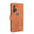 For Motorola Moto Edge Plus Solid Color Skin Feel Magnetic Buckle Horizontal Flip Calf Texture PU Leather Case with Holder & Card Slots & Wallet(Brown)