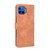For Motorola Moto G 5G Plus Solid Color Skin Feel Magnetic Buckle Horizontal Flip Calf Texture PU Leather Case with Holder & Card Slots & Wallet(Brown)