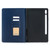 For Samsung Galaxy Tab S8 / Galaxy Tab S7 T870 Rhombus Texture Horizontal Flip Magnetic Leather Case with Holder & Card Slots(Dark Blue)