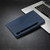 For Samsung Galaxy Tab S8 / Galaxy Tab S7 T870 Rhombus Texture Horizontal Flip Magnetic Leather Case with Holder & Card Slots(Dark Blue)