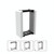 DOBE TP5-0520 Console Game Cd Storage Rack Can Accommodate 12 Double-Layer Disc Racks For PS5