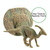 Simulation Animal Dinosaur World Static Toy Models, Style: 6 PCS Parasaurus