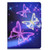 For iPad Air 2022 / 2020 10.9 Electric Pressed Colored Drawing Horizontal Flip Leather Case with Holder & Card Slots & Sleep / Wake-up Function(Starry Sky Butterfly)