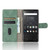 For BlackBerry Keyone Solid Color Skin Feel Magnetic Buckle Horizontal Flip Calf Texture PU Leather Case with Holder & Card Slots & Wallet(Green)