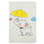 For Samsung Galaxy Tab S8 / Galaxy Tab S7 T870 Colored Drawing Pattern Horizontal Flip Leather Case with Holder & Card Slots & Wallet(Umbrella Elephant)