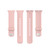 For OPPO Watch 46mm Silicone Watch Band(Pink Sand)