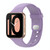 For OPPO Watch 46mm Silicone Watch Band(Light Purple)