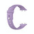 For OPPO Watch 46mm Silicone Watch Band(Light Purple)