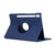 For Samsung Galaxy Tab S8+ / Tab S8 Plus /  Tab S7 FE / Tab S7+ / T970 / T976B Litchi Texture Horizontal Flip 360 Degrees Rotation Leather Case with Holder(Blue)