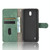 For Nokia C2 Solid Color Skin Feel Magnetic Buckle Horizontal Flip Calf Texture PU Leather Case with Holder & Card Slots & Wallet(Green)