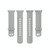 For OPPO Watch 46mm Silicone Watch Band(Gray)
