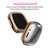 For Fitbit Versa 3 / Versa Sense Double Row Plating Diamonds PC Protective Case(Rose Gold)