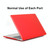 ENKAY Hat-Prince 3 in 1 For MacBook Pro 13 inch A2289 / A2251 (2020) Crystal Hard Shell Protective Case + US Version Ultra-thin TPU Keyboard Protector Cover + Anti-dust Plugs Set(Red)