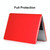 ENKAY Hat-Prince 3 in 1 For MacBook Pro 13 inch A2289 / A2251 (2020) Crystal Hard Shell Protective Case + US Version Ultra-thin TPU Keyboard Protector Cover + Anti-dust Plugs Set(Red)
