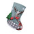 3 PCS Christmas Decorations Medium Christmas Stocking Gift Bag(Elk)