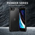 For iPhone 11 iPAKY Pioneer Series Carbon Fiber Texture Shockproof TPU + PC Case(Black)