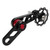 Litepro Folding Bike Guide Wheel LP Oval Chainring Chain Zipper Rear Derailleur Chain(Black)