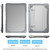 For MacBook Pro 13 inch 2022 & A2289 / A2251 / A2338 2020 PC + TPU Two Colors Laptop Protective Case(Grey)