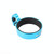Cycling Bicycle Coffee Cup Holder Milk Tea Cup Holder Aluminum Alloy Bottle Holder(Blue)
