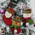 Christmas Socks Gift Bag Christmas Tree Pendant Decoration Socks Creative Christmas Gifts(Elk)