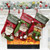 Christmas Socks Gift Bag Christmas Ornaments Gifts Candy Socks Pendant(Elk)