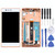 TFT LCD Screen for Nokia 3 TA-1032 Digitizer Full Assembly with Frame & Side Keys (Gold)