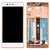 TFT LCD Screen for Nokia 3 TA-1032 Digitizer Full Assembly with Frame & Side Keys (Gold)