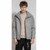 Mens Detachable Two Piece Warm, Waterproof And Breathable Couples Stormsuit (Color:Gentleman Grey Size:M)