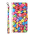 For iPhone 12 Pro Max 3D Painting Colored Drawing Pattern Horizontal Flip TPU + PU Leather Case with Holder & Card Slots & Wallet & Lanyard(Colored Sugar)