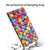 For iPhone 12 Pro Max 3D Painting Colored Drawing Pattern Horizontal Flip TPU + PU Leather Case with Holder & Card Slots & Wallet & Lanyard(Colored Sugar)